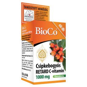 BioCo Csipkebogyós Retard C-vitamin 1000mg 60 db