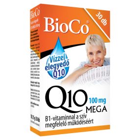 BioCo Vízzel elegyedő Q10 MEGA 100 mg kapszula 30 db