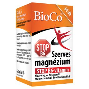 BioCo szerves MAGNÉZIUM STOP B6 60 db