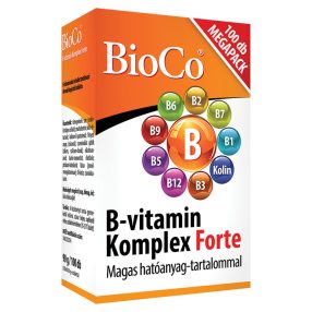 BioCo B-vitamin Komplex Forte 100 db
