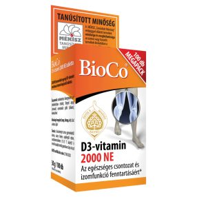 BioCo D3-vitamin 2000 NE MEGAPACK 100 db
