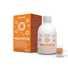   LipoCell Multivita liposzómás multivitamin narancs ízesítéssel (250 ml)