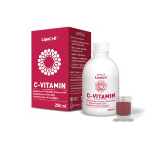 LipoCell liposzómás C-vitamin meggyes ízben (250 ml)