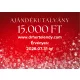 15.000 Ft-os  Ajándékutalvány