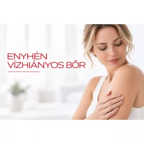 Enyhén vízhiányos bőr